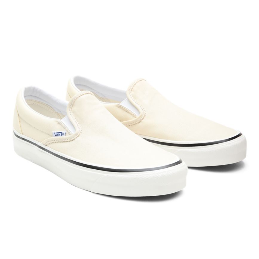 Vans Anaheim Factory Classic Slip-On 98 DX Shoes White | VN537P7VD20