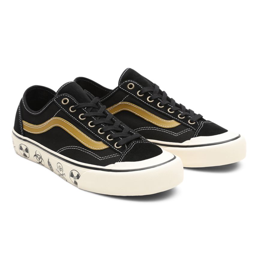 Vans Dark Aloha Style 36 Decon SF Shoes Black | VN655O0SY58