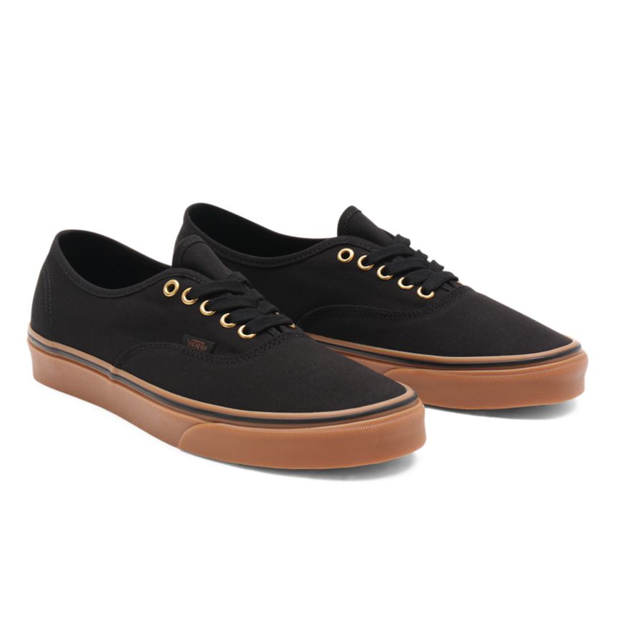 Vans Gum Authentic Shoes Black | VN087C7WZ53