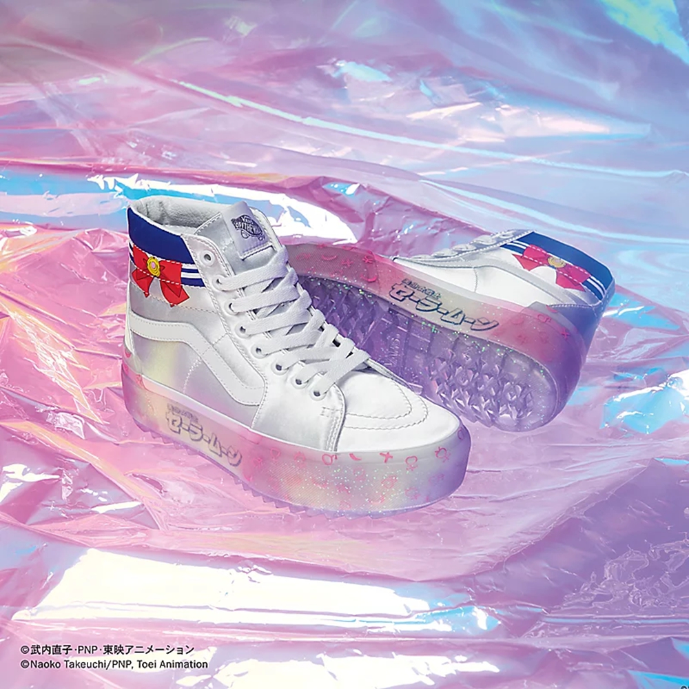 Vans X Pretty Guardian Sailor Moon Sk8-hi Stacked Shoes White | VN304O2JO95